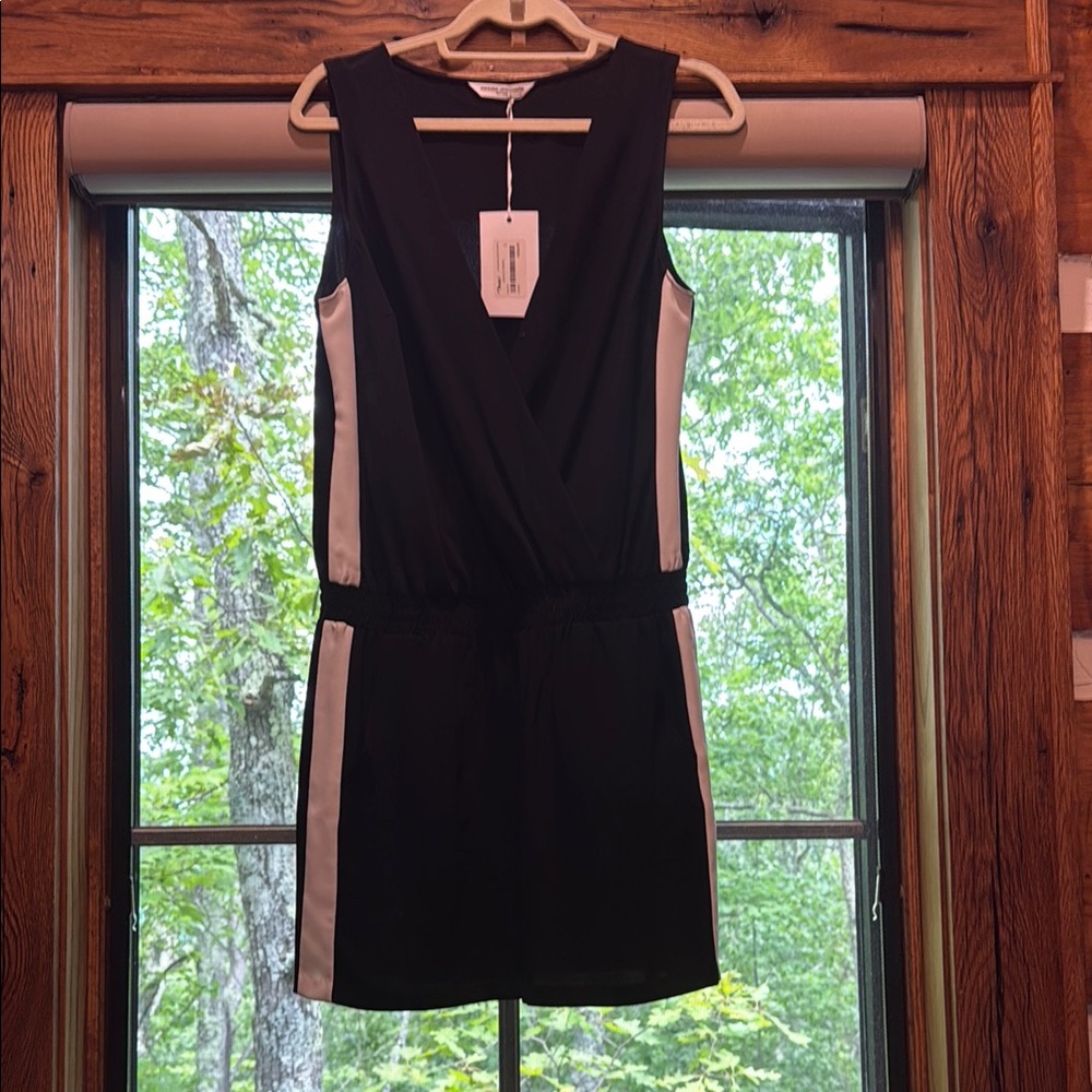 Amanda Uprichard Black and White Mini Dress
